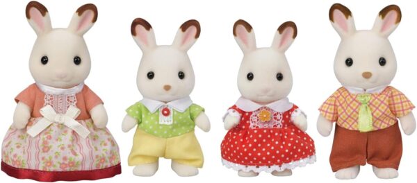 Calico Critters Chocolate Rabbit Family - Imagen 6