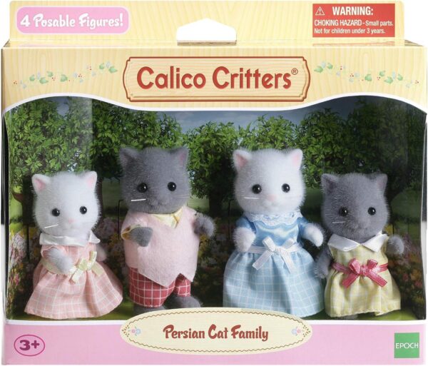 Calico Critters Persian Cat Family - Imagen 2