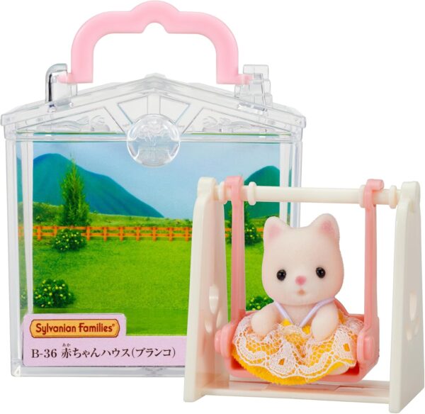 Sylvanian Families Baby House Blanco Columpio - Imagen 2